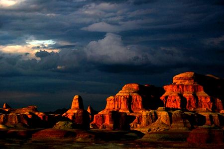 The Wind Carvings in Xinjiang